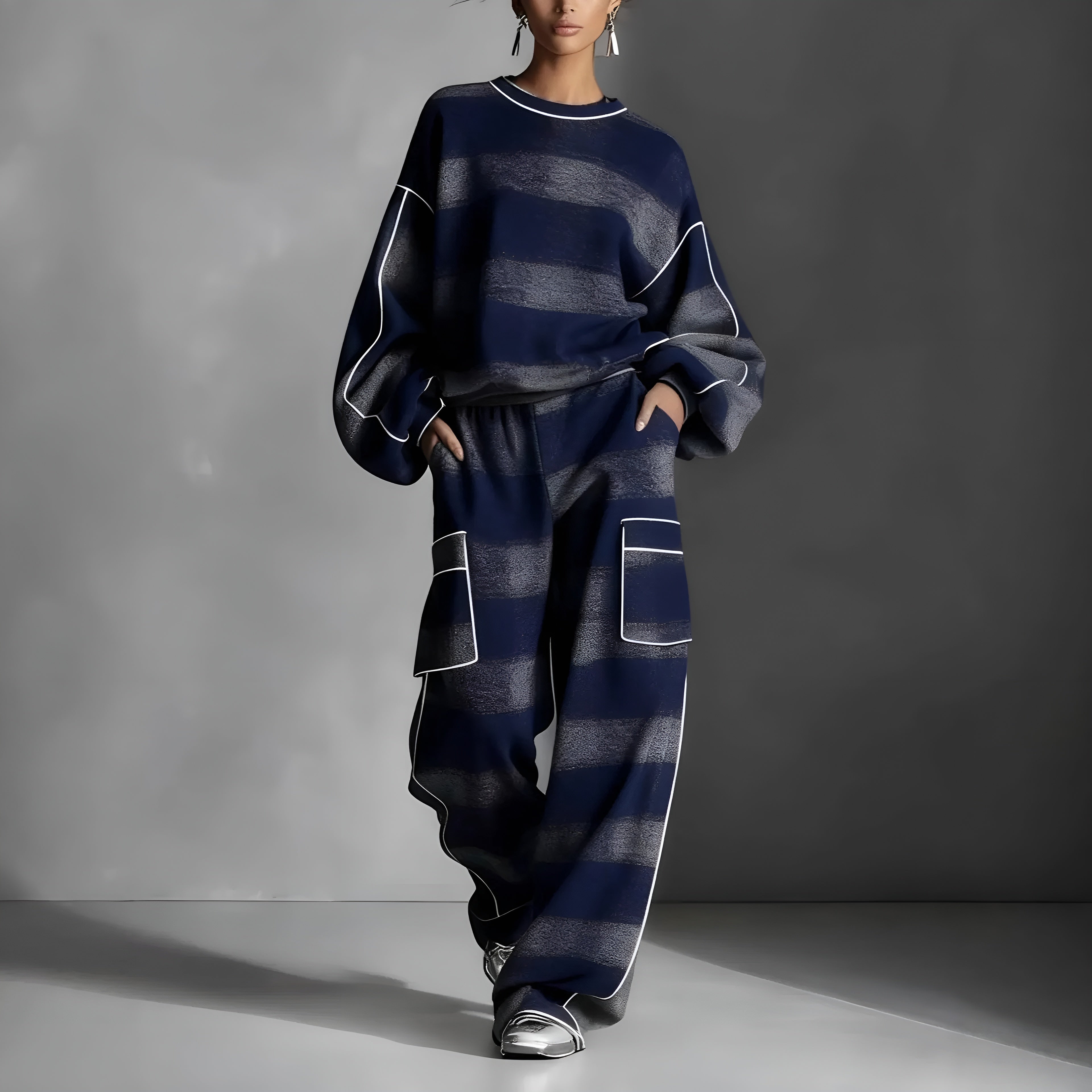Blue & Grey / 2XL