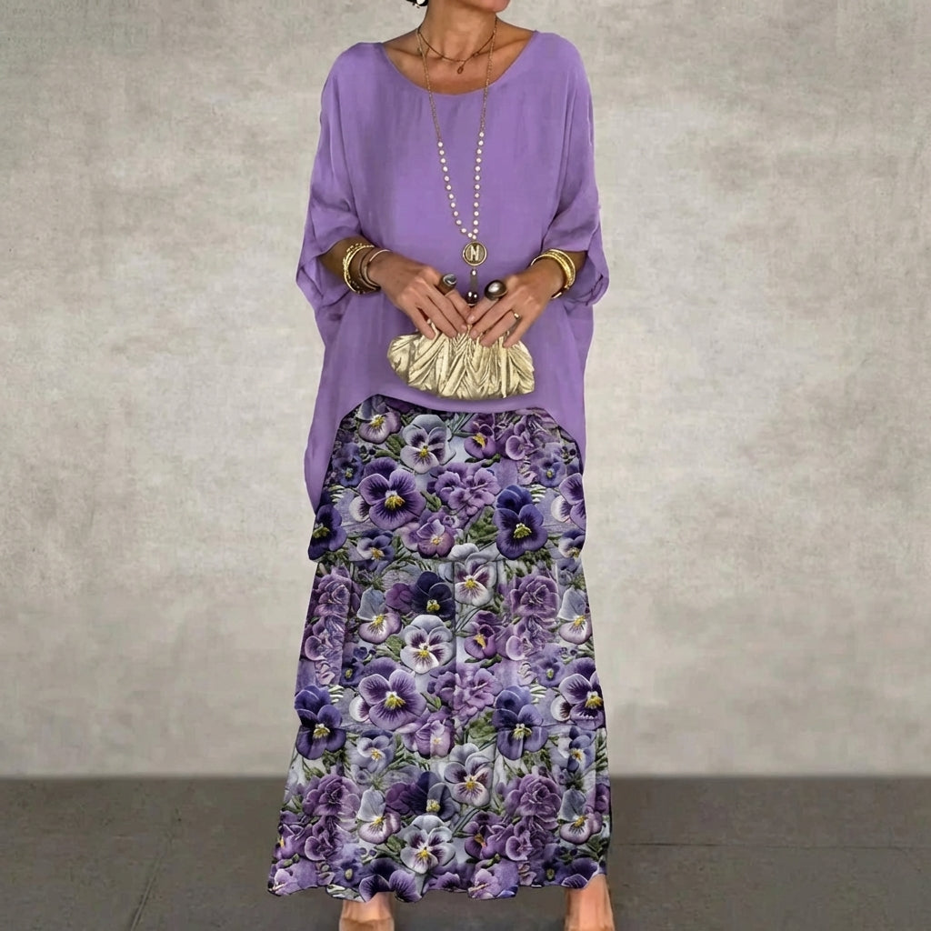 Purple Flowers / 4XL