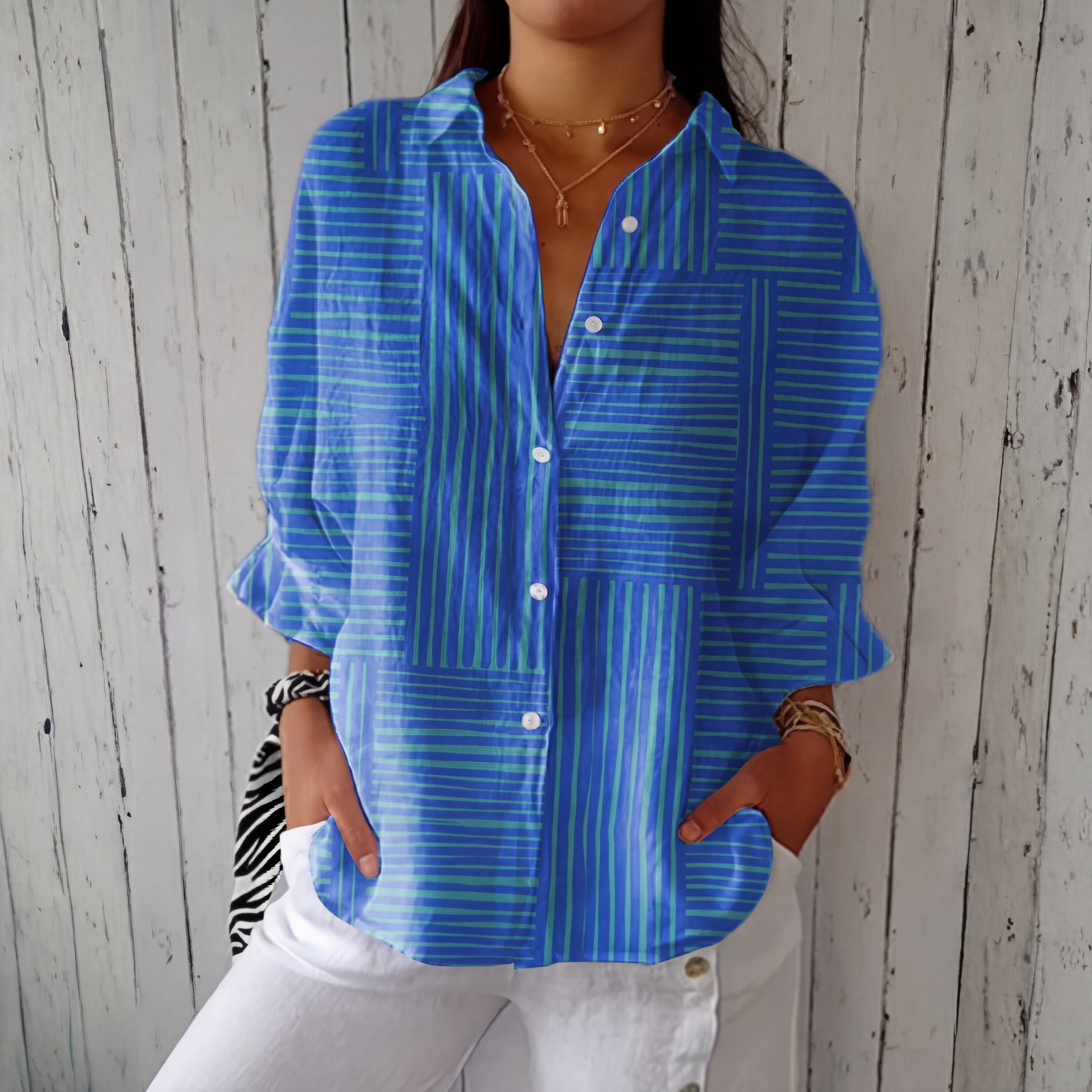 Blue / 5XL